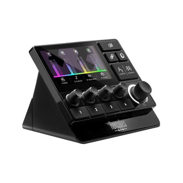 Hercules Stream 200 XLR Controller Audio 9 pulsanti Nero