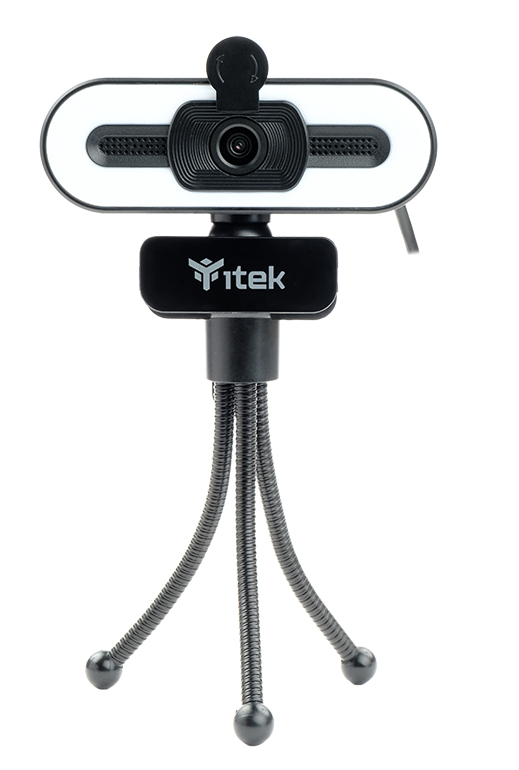 Kit Streaming iTek - Green Screen + Webcam W401L + Microfono M100 e braccio + Lampada e supporto...