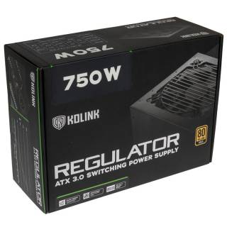 Kolink REGULATOR 750W Modulare 80+ Gold PFC Attivo ATX 3.0