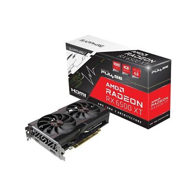 Sapphire Radeon RX 6500 XT Pulse 4GB GDDR6 HDMI/DP PCi Ex 4.0 16x - 11314-01-20G Scheda Video