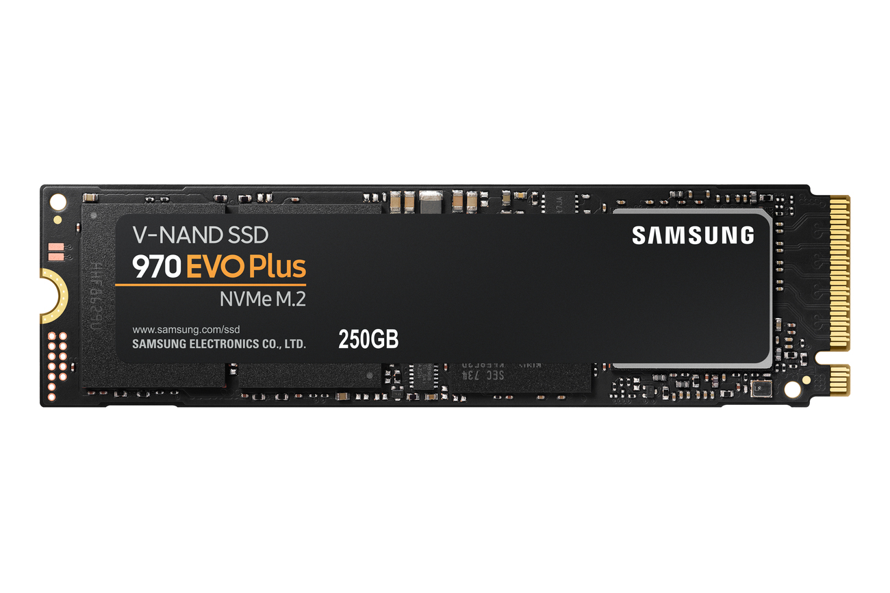 SAMSUNG SSD INTERNO 970 EVO PLUS CRITTOGRAFATO 250 GB M.2 NVME 3500/3300MB/S SAMSUNG