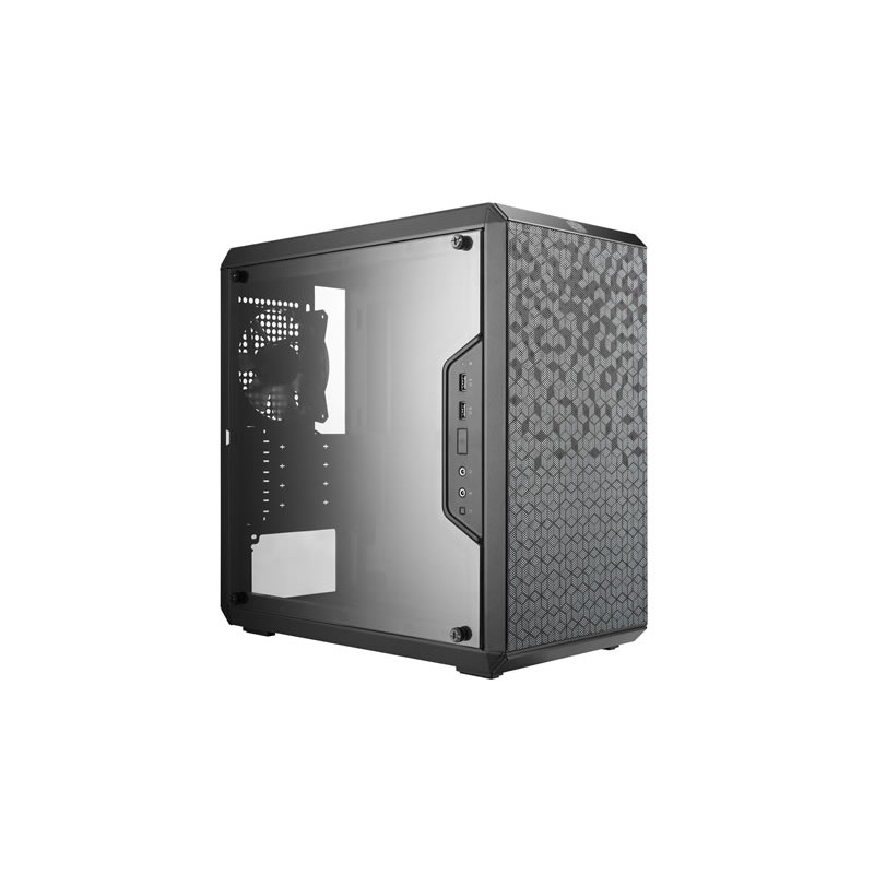 COOLER MASTER CASE MASTERBOX Q300L MID TOWER MICROATX-MINI ITX, USB3X2, AUDIO IO, 1X 3.5/2X...