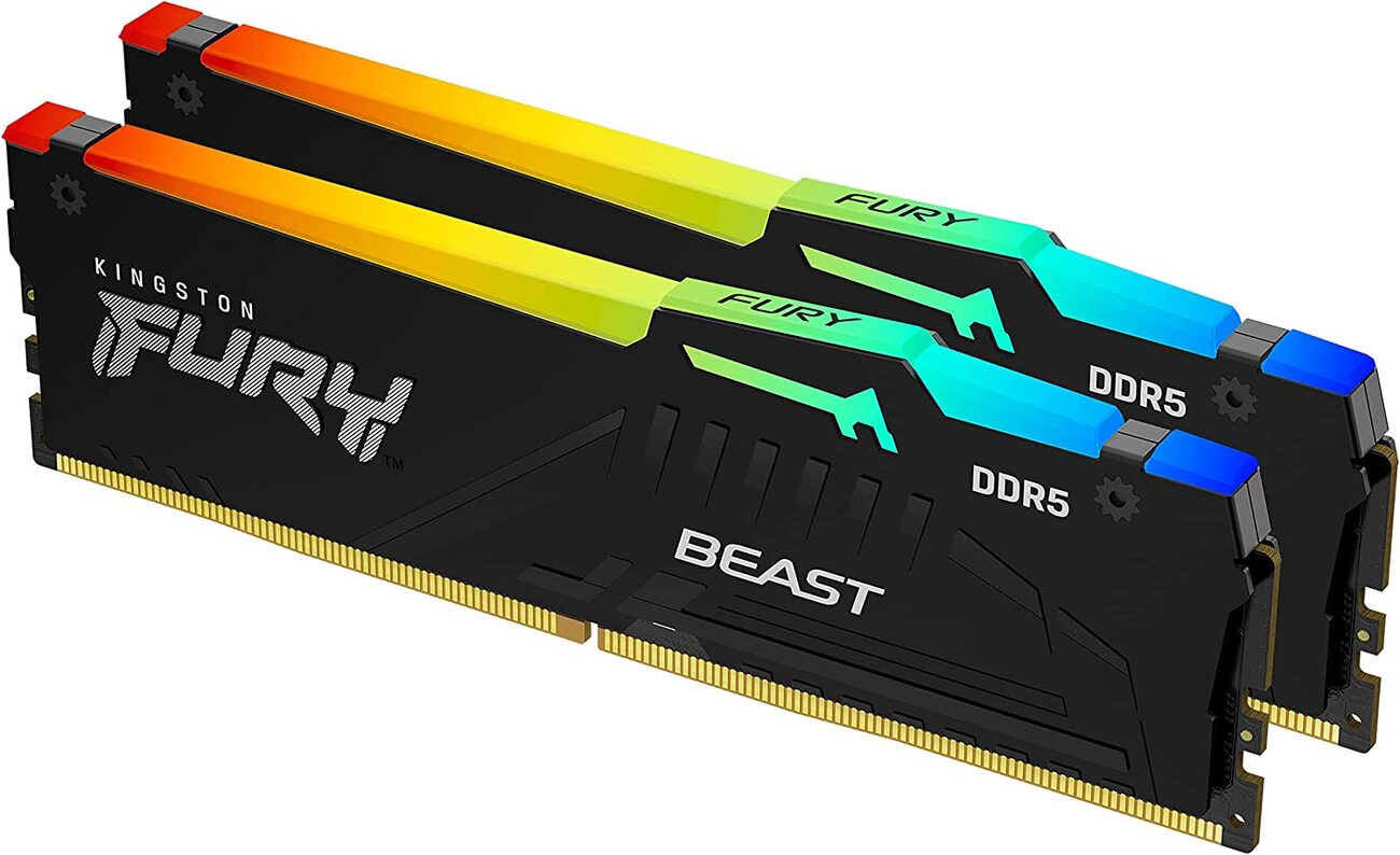 Kingston Fury Beast RGB 32GB Kit 2x16GB DDR5 6000MHz CL40