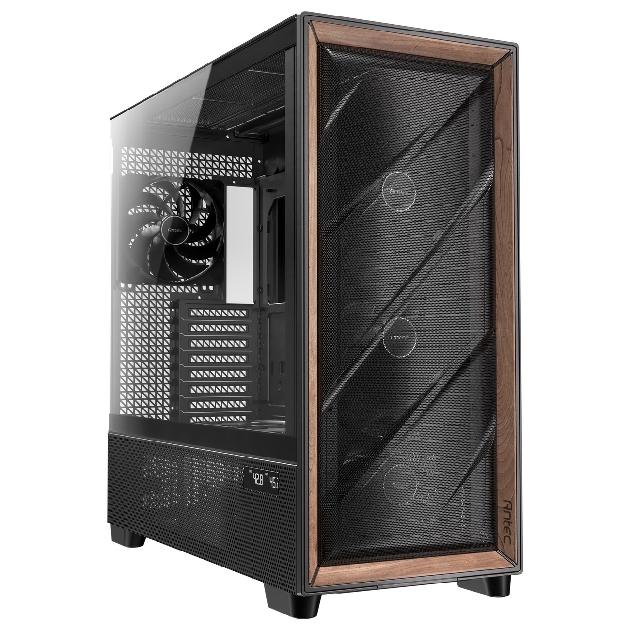 Antec Flux PRO Full Tower Vetro Temperato No-Power Mini-ITX/mATX/ATX/E-ATX Antec