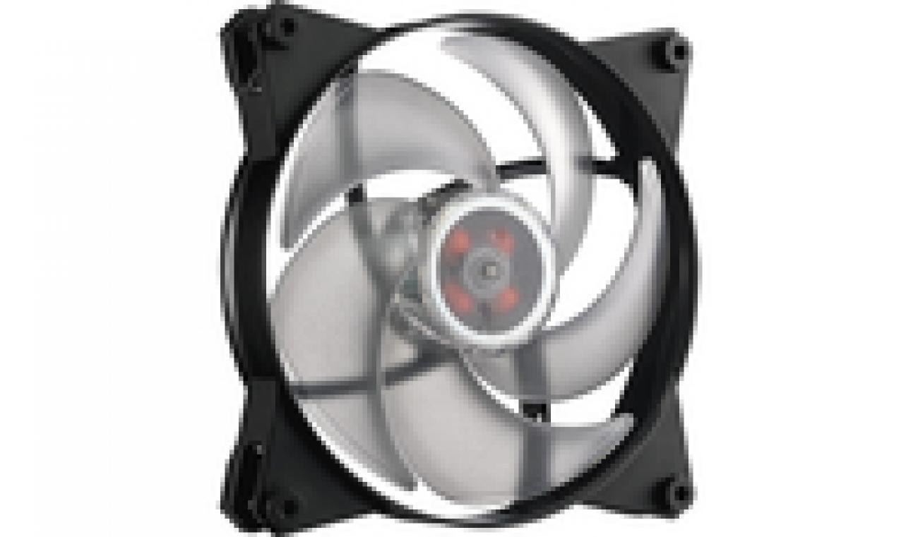 MasterFan Pro 140 Air Flow RGB PACK, ventola 140mm LED, 650 1500 RPM, 3in1 con controller RGB
