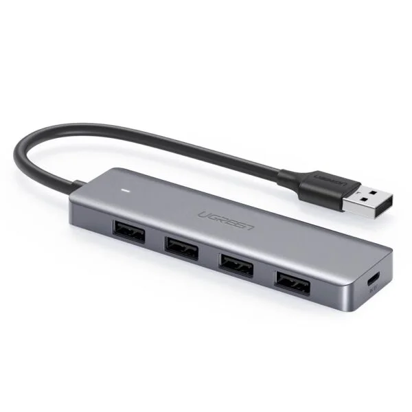 UGREEN HUB USB3.0 - 4 porte USB3.0 e USB-C Power Supply