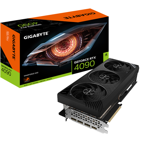 Gigabyte GeForce RTX 4090 WindForce 24GB GDDR6X DLSS 3 HDMI/3*DP PCi Ex 4.0 16x