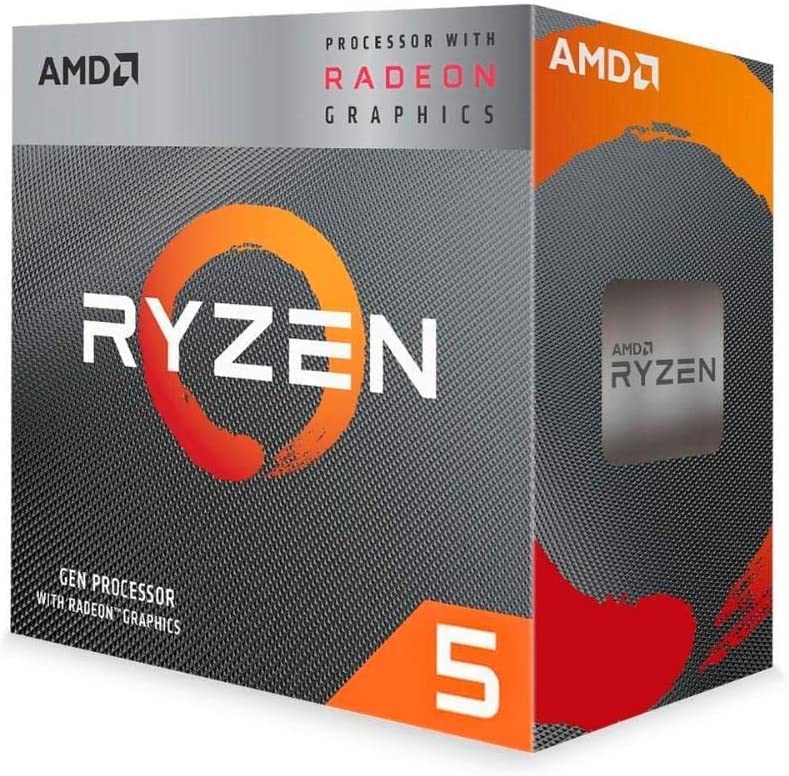 AMD Ryzen 5 4600G 6 Core 3.7GHz 11MB skAM4 Box - 100-100000147BOX Processore