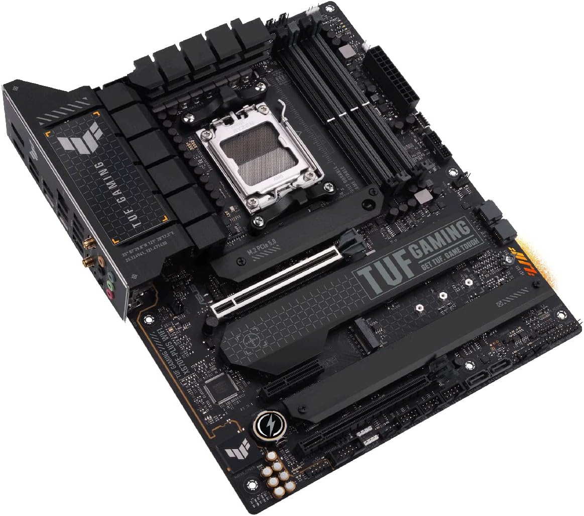 Asus TUF X670E-Plus Gaming Wi-Fi AMD X670 4*DDR5 4*M.2 4*SataIII skAM5 HDMI/DP ATX