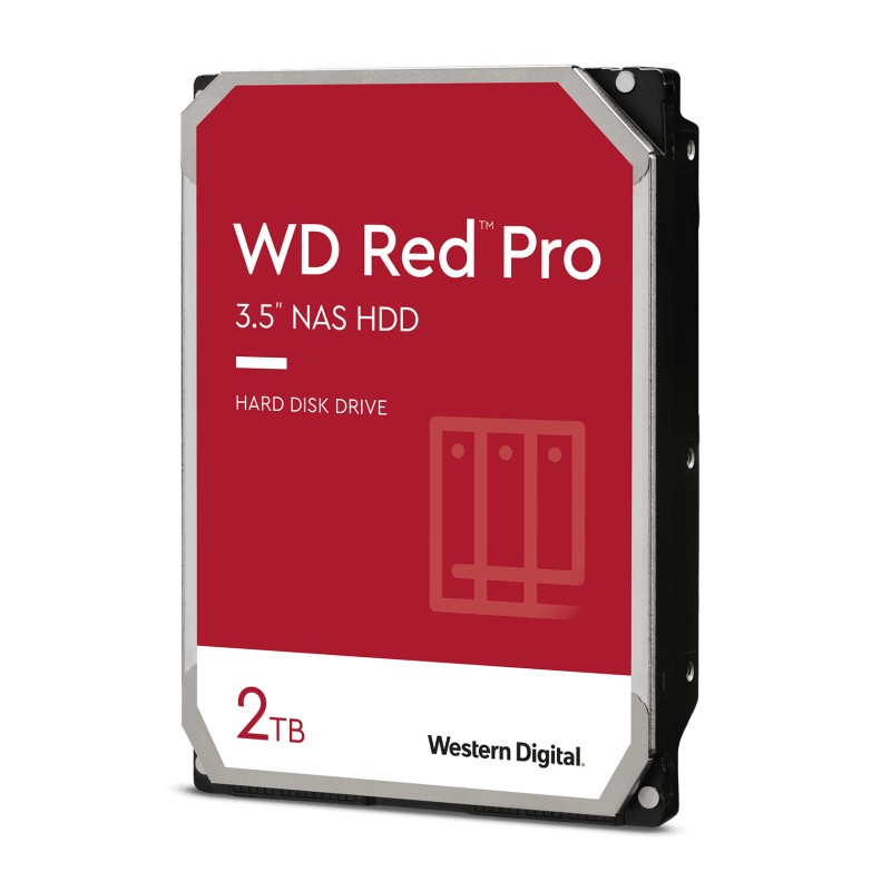 WESTERN DIGITAL HDD RED PRO 2TB 3,5 7200RPM SATA 6GB/S BUFFER 64MB
