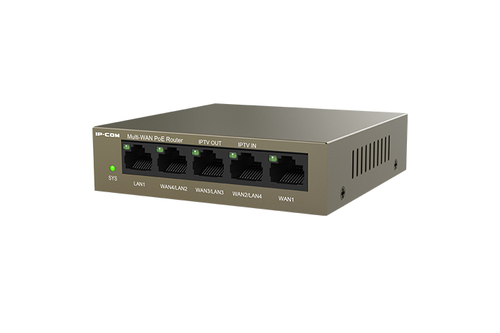 IP-COM 5 PORT CLOUD MANAGED POE ROUTER / AP CONTROLLER MAX 4 WAN IP-COM 5 PORT CLOUD MANAGED POE ROUTER / AP CONTROLLER MAX 4 WAN