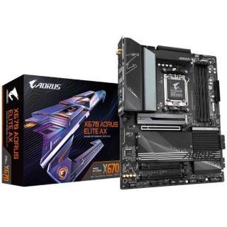 Gigabyte X670 AORUS ELITE AX AMD X670 4*DDR5 4*M.2 4*SataIII skAM5 HDMI ATX