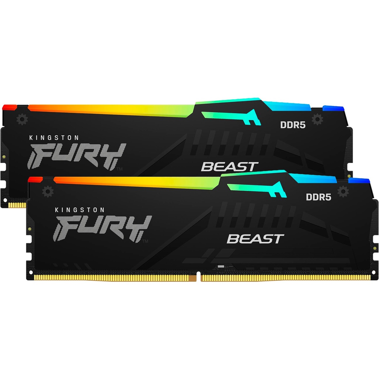 Kingston Fury Beast RGB 32GB Kit 2x16GB DDR5 6800MHz CL34