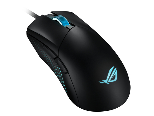 ASUS ROG Gladius III Mouse Gaming Wireless, RGB, Nero