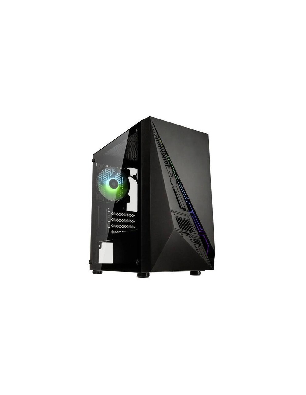 CASE KOLINK INSPIRE K2 PLUS ARGB MICRO-ATX VETRO TEMPERATO NERO Kolink