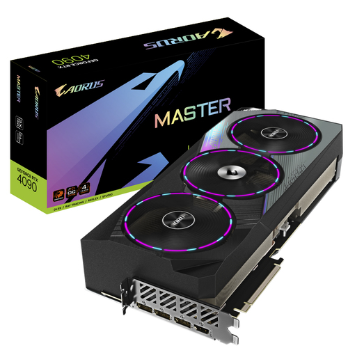 Gigabyte Aorus GeForce RTX 4090 Master 24GB GDDR6X DLSS 3 HDMI/3*DP PCi Ex 4.0 16x