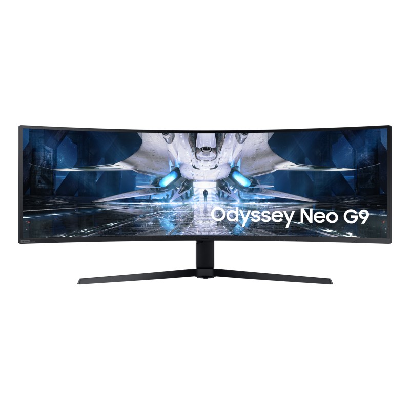 Samsung Odyssey Neo G9 Monitor Curvo 49" VA 240Hz 1ms 5K USB HDMI/DP Bianco