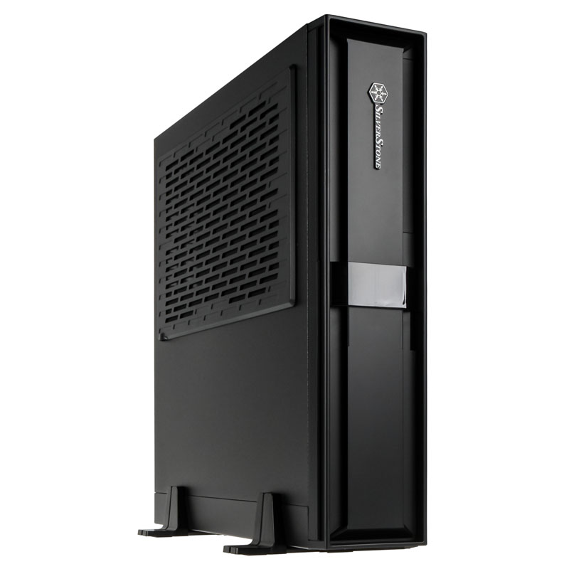 Silverstone SST-ML08B USB3.0 Milo Case HTPC - Nero SILVERSTONE TECHNOLOGY
