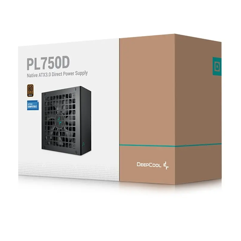 DeepCool 750W ATX 3.0 12VHPWR alimentatore PL750-D 80Plus Bronze Deepcool