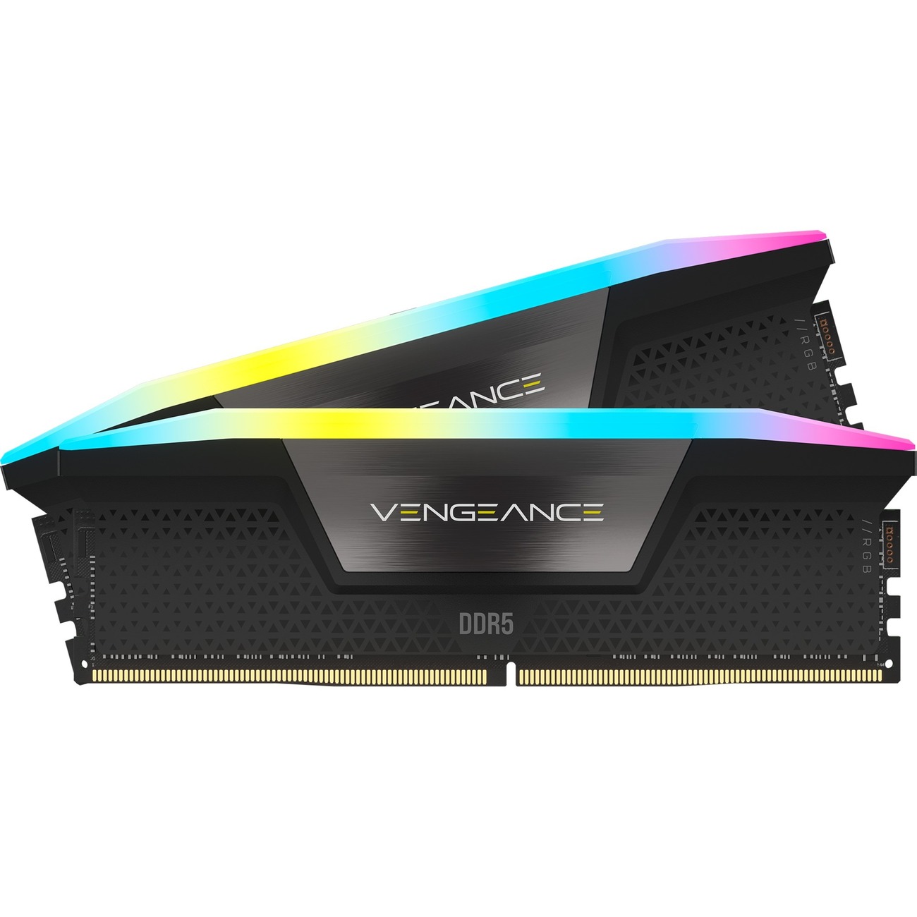 Corsair CMH32GX5M2B6000Z30K Vengeance RGB 32GB Kit 2x16GB DDR5 6000MHz CL30 - Memorie RAM