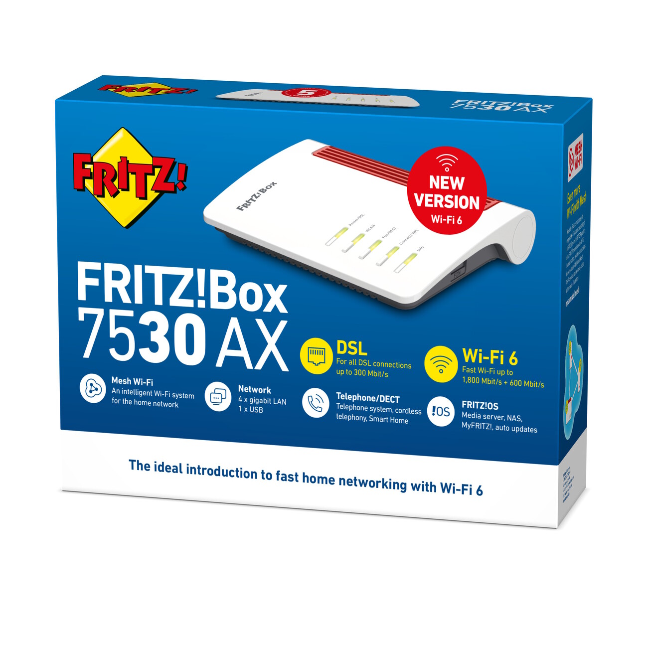 AVM FRITZ! ROUTER FRITZ!BOX 7530 AX INTERNATIONAL