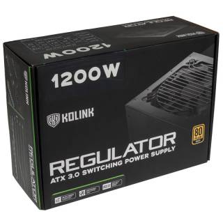 Kolink REGULATOR 1200W Modulare 80+ Gold PFC Attivo ATX 3.0