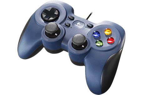Logitech G F310 Controller Gaming PC Nero e Blu