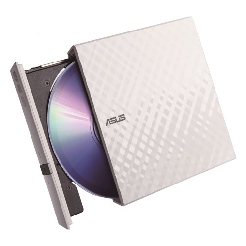 Asus SDRW-08D2SU-WHT DVD Supermulti 8x Esterno SLIM USB Bianco