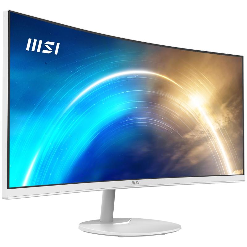 MSI MONITOR CURVO 34 LED VA 21:9 QHD, 1500R, 1MS 60hz, DP/HDMI, MULTIMEDIALE, BIANCO MSI