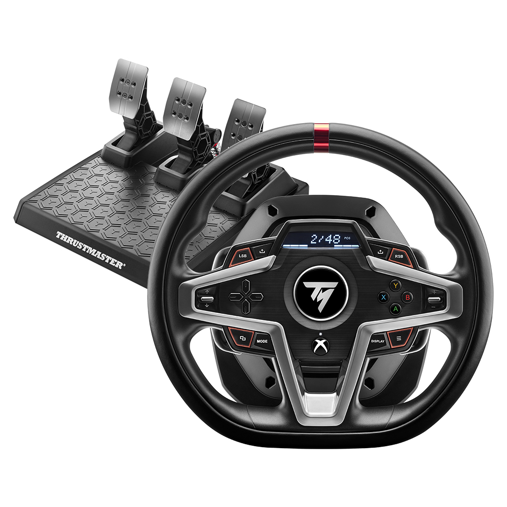 Thrustmaster 4460182 Volante + Pedaliera T248 Xbox/PC