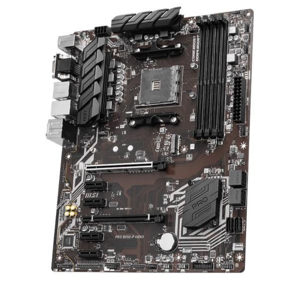 MSI MB AMD B550, B550 GAMING GEN3, AM4, 4DDR4, 6SATA3, 1 M PCIE/SATA
