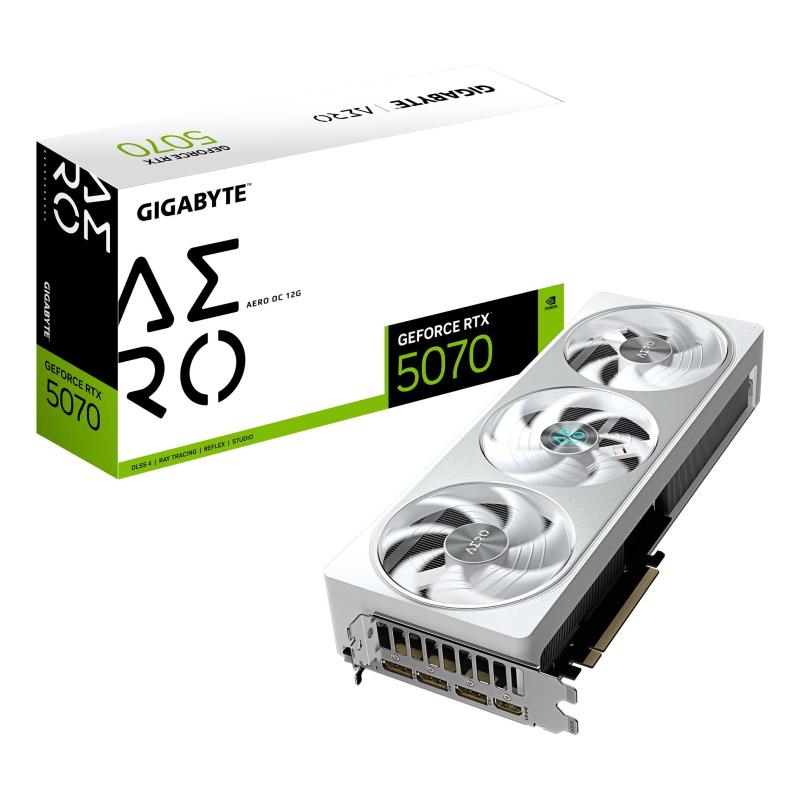 PRE-ORDINE! GIGABYTE RTX 5070 AERO OC 12GB Gigabyte