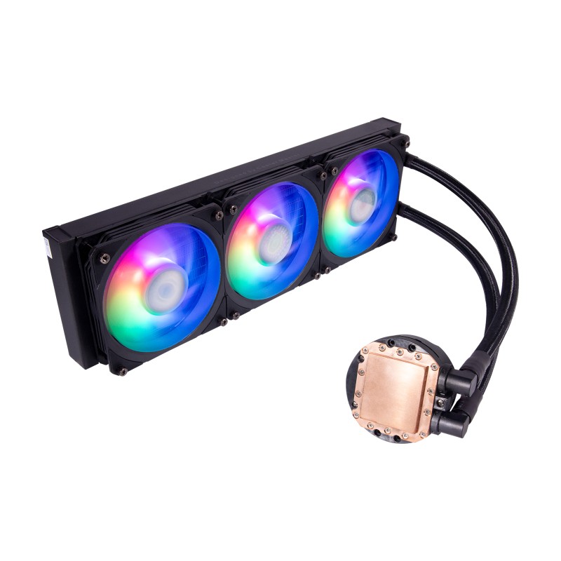 COOLER MASTER DISSIPATORE A LIQUIDO MASTERLIQUID PL360 FLUX ADDRESSABLE GEN 2 RGB COOLER...