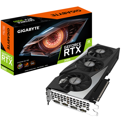 Gigabyte GeForce RTX 3060 Gaming OC LHR 12GB GDDR6 2*HDMI/2*DP PCi Ex 4.0 16x V2