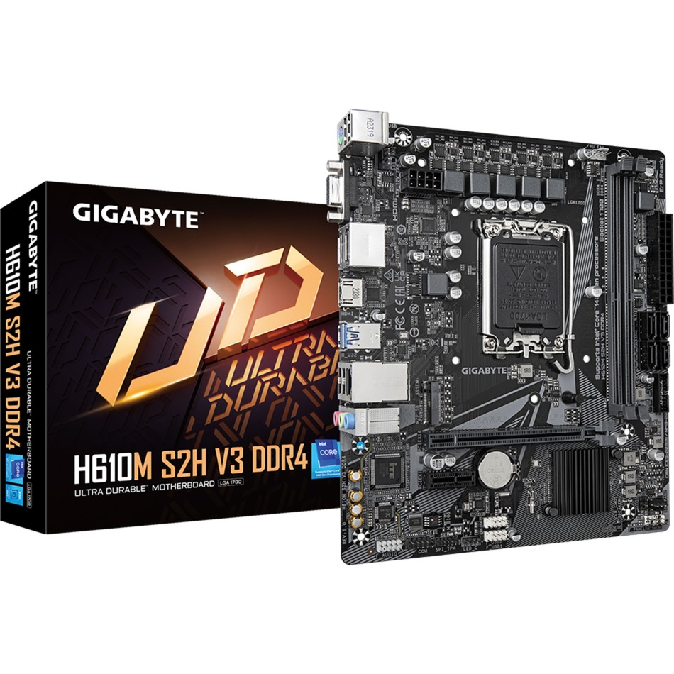 Gigabyte H610M S2H V3 DDR4 scheda madre Intel H610 Express LGA 1700 micro ATX Gigabyte