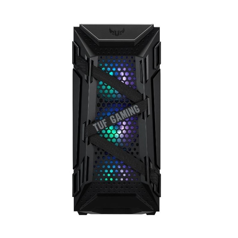 ASUS CASE GAMING GT301 TUF GAMING ATX, MID TOWER, 7 SLOT ESPANSIONE, 3X120MM FRONT, 1X120MM REAR, BL