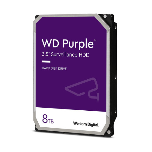 WESTERN DIGITAL HDD PURPLE 8TB 3,5 5400RPM SATA 6GB/S BUFFER 128MB WESTERN DIGITAL
